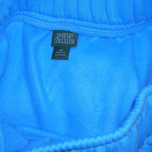 NWT Wild Fable light blue fleece skirt xs - Picture 4 of 5